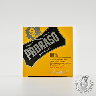 Proraso-Wood-&amp;-Spice-Cologne-Tissues
