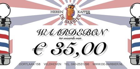 Cadeaubon &euro;35,00