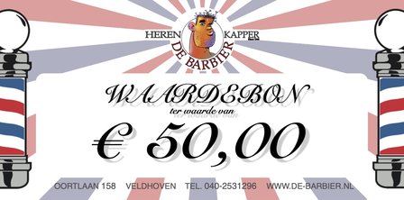 Cadeaubon &euro;50,00