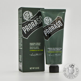 Proraso Wood and Spice - Shaving Cream Tube