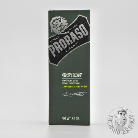 Proraso Wood and Spice - Shaving Cream Tube