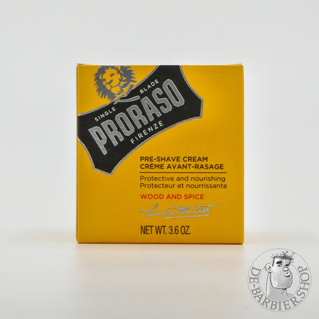 Proraso "Wood & Spice Pre-Shave Crème"